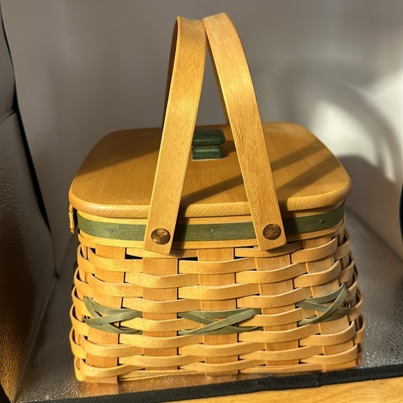 Longaberger Christmas collection 2000 edition deck the hall basket, - Picture 3 of 13